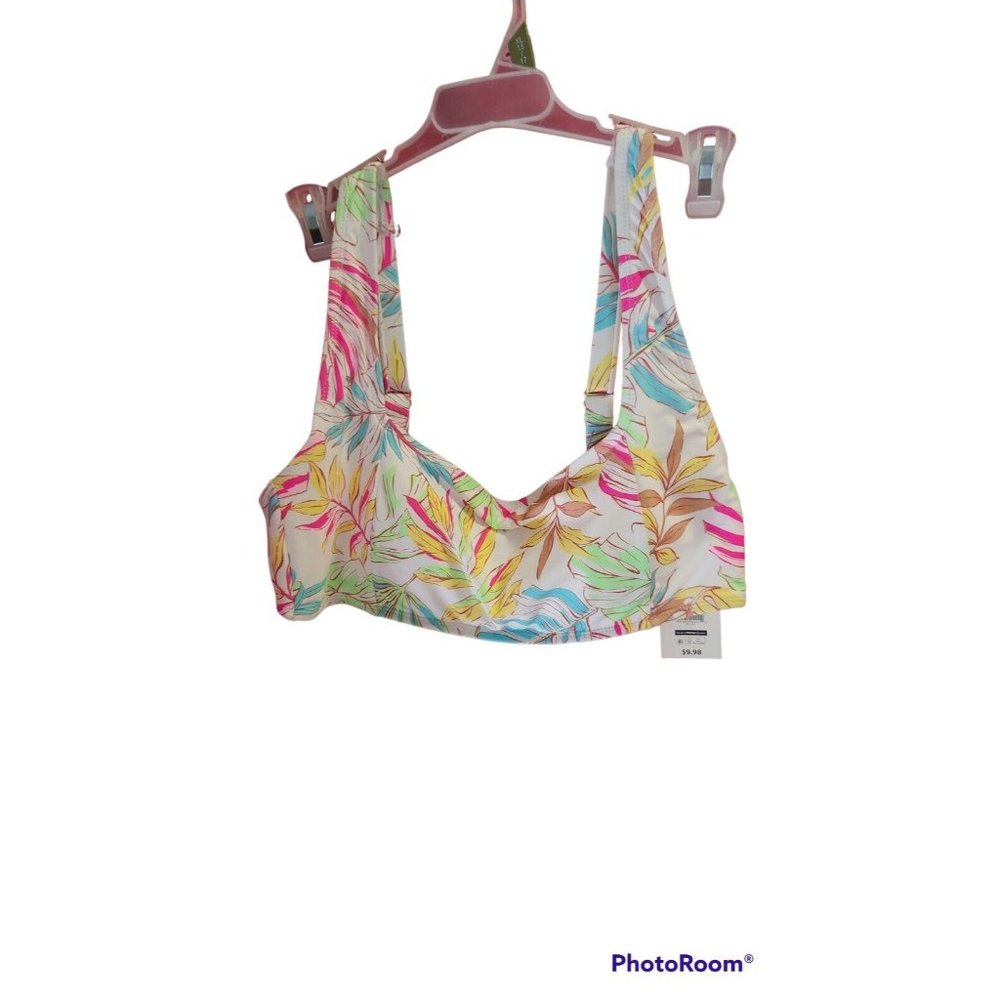 Swim Suit Floral Top 15-17